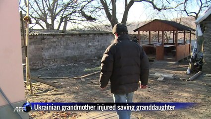 Grandmother badly injured saving one-year-old in eastern Ukraine