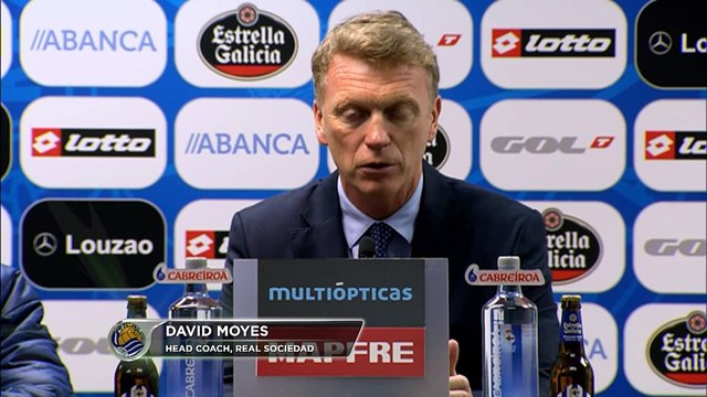 David Moyes pleased with Sociedad debut