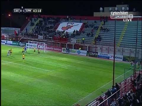 Νέα Σαλαμίνα-Ερμής (Σαλαμίνα ζητά πέναλτι 43')