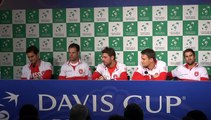 Coupe Davis 2014 - Federer, Wawrinka & la Suisse savourent devant la presse