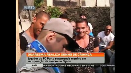Quaresma surpreende menino!