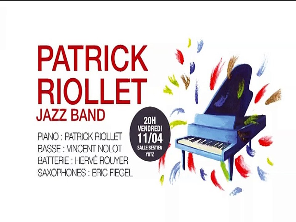 Patrick Riollet jazz band. Concert de présentation de l'album "Des jours avec..."