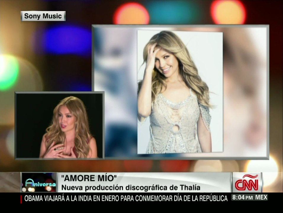 Entrevista exclusiva con Thalía para CNN