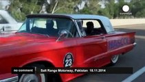 Pakistan: Vintage car rally