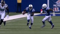 Blake Bortles intercepted by Vontae Davis