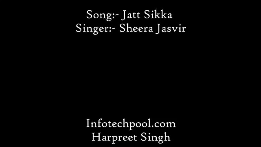 Jatt Sikka Full Song Lyrics Sheera Jasvir