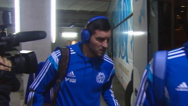 OM-Bordeaux : l'arrivée des Olympiens au Vélodrome