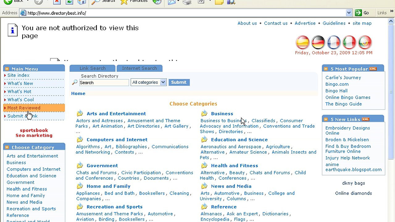 Learn directory submission