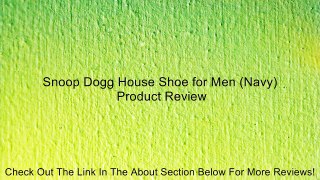 Snoop Dogg House Shoe for Men (Navy) Review