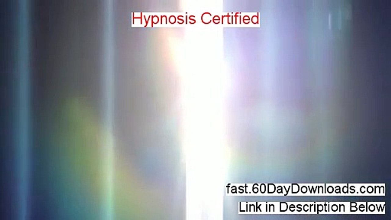Hypnosis Certified Review (Best 2014 website Review)