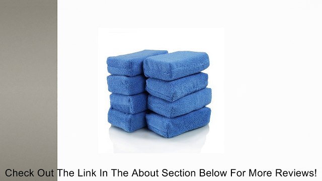 Chemical Guys - Premium Grade Microfiber Applicators (Pack of 8) Review