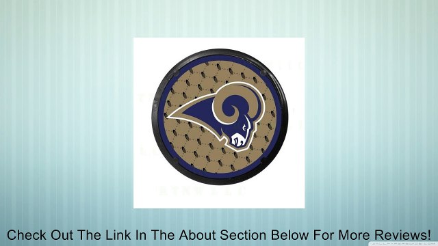St Louis Rams 2-pack Coaster Air Freshener Auto Car Truck NFL Football Review