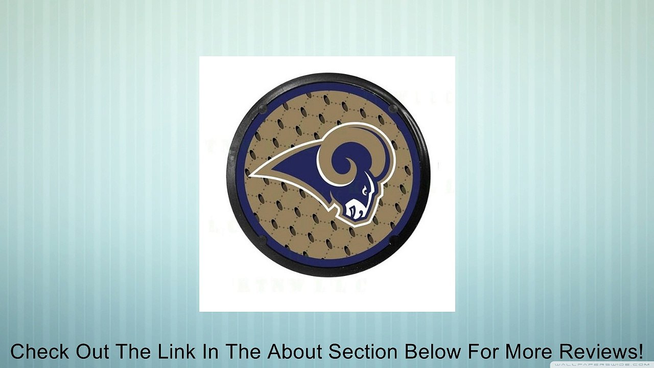 St Louis Rams 2-pack Coaster Air Freshener Auto Car Truck NFL Football Review