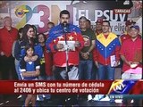 Maduro: En el Psuv no andamos con competencias y puñales