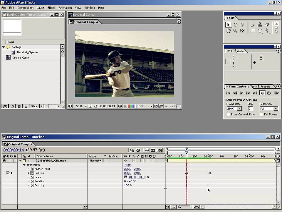 VIDEO COPILOT - 05. Camera Shake with Wiggler Add camera shake to high power moments - After Effects Tutorials, Plug-ins and Stock Footage for Post Production Professionals
