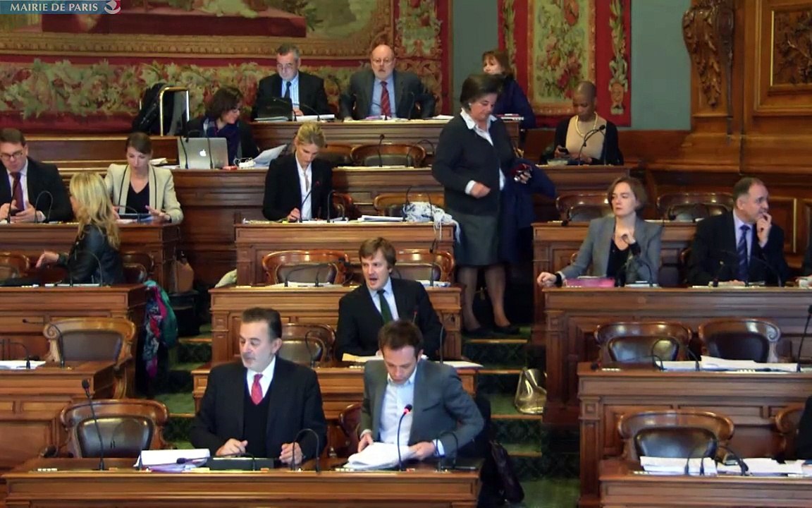 Intervention conseil de Paris 19/11/14 - Baromètre de la sécurité