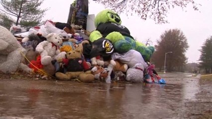 Rain-drenched Ferguson awaits grand jury decision
