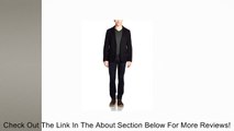 John Varvatos Men's 2B Notch Lapel Sweater Jacket, Black, Small Review