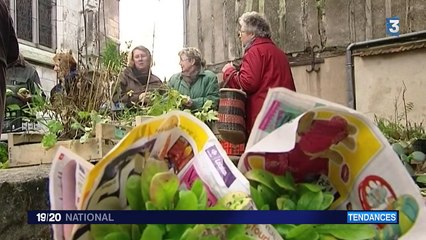 Le troc de plantes a le vent en poupe