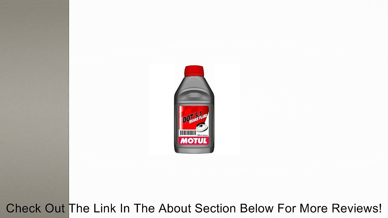 Motul DOT 5.1 Brake Fluid 5 Liter Jug Review