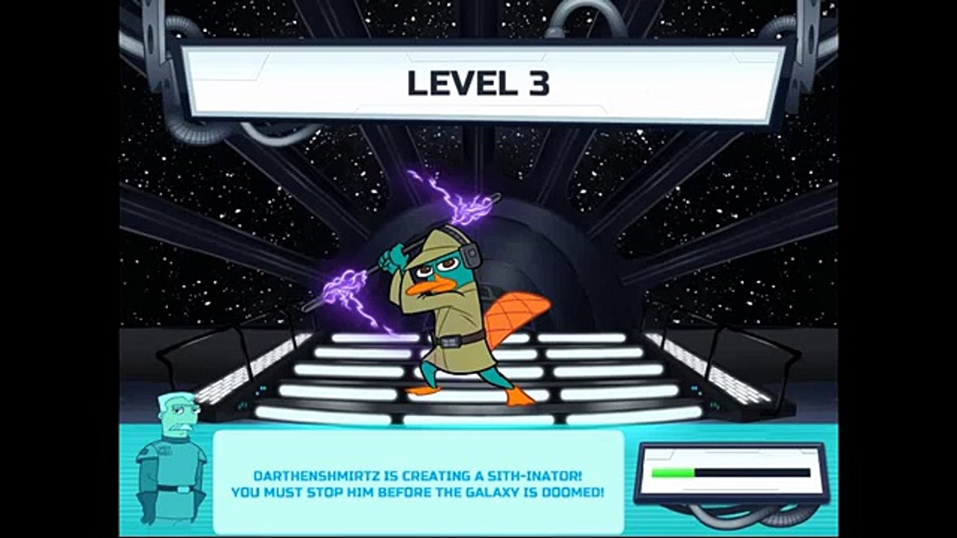 Phineas and Ferb Agent P Rebel Spy StarWars Level 3 Walktrough New Game  Episode to play Games for ch - video Dailymotion