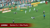 São Paulo derrota o Santos e garante vaga na Libertadores