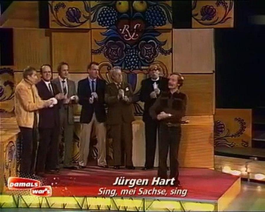 Jürgen Hart - Sing mein Sachse sing 1980 - Original mit Schnitt