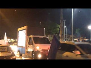 Carreata pró-Aécio com Tasso no João XXIII