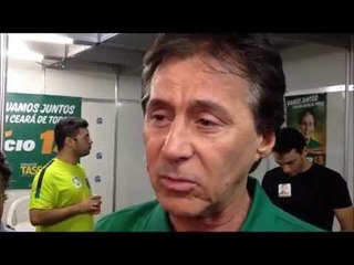 Eunício Oliveira explica por que não foi ao debate da TVC