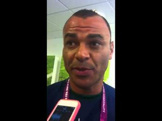 Ex-jogador Cafu assiste Brasil X México, em Fortaleza