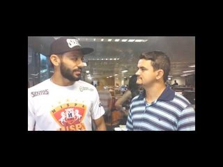 Mário Pimba fala da expectativa para a disputa de cinturão no BKF 4