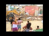 Prefeitura retira moradores do Alto da Paz