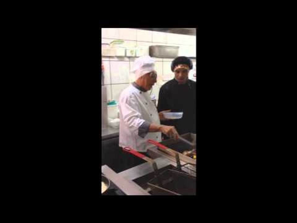 Cozinhando com o chef
