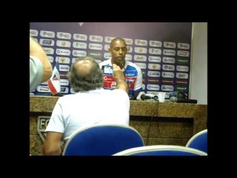 Coletiva de apresentação de Robert, no Fortaleza