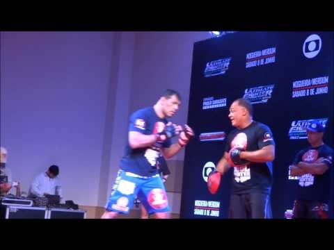 Treino de Rodrigo Minotauro
