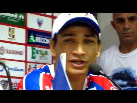 Coletiva de apresentação de Angelim no Fortaleza