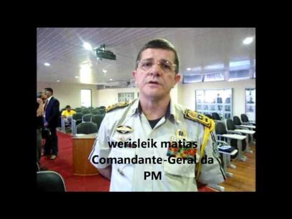 Werisleik Matias fala da redução de homicídios