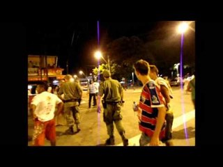 Correria e tumulto nos pós-jogo Fortaleza x Oeste