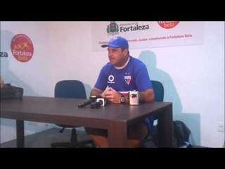 Coletiva de Vica no PV antes do jogo com o Oeste
