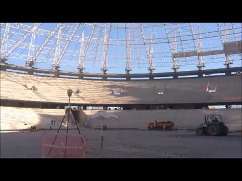 Vídeo mostra o andamento das obras no Castelão (25.10.2012)