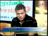 Romário, atacante do Ceará, é entrevistado no programa Trem Bala
