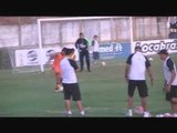 Lances do treino do Ceará com Misael e Ederson