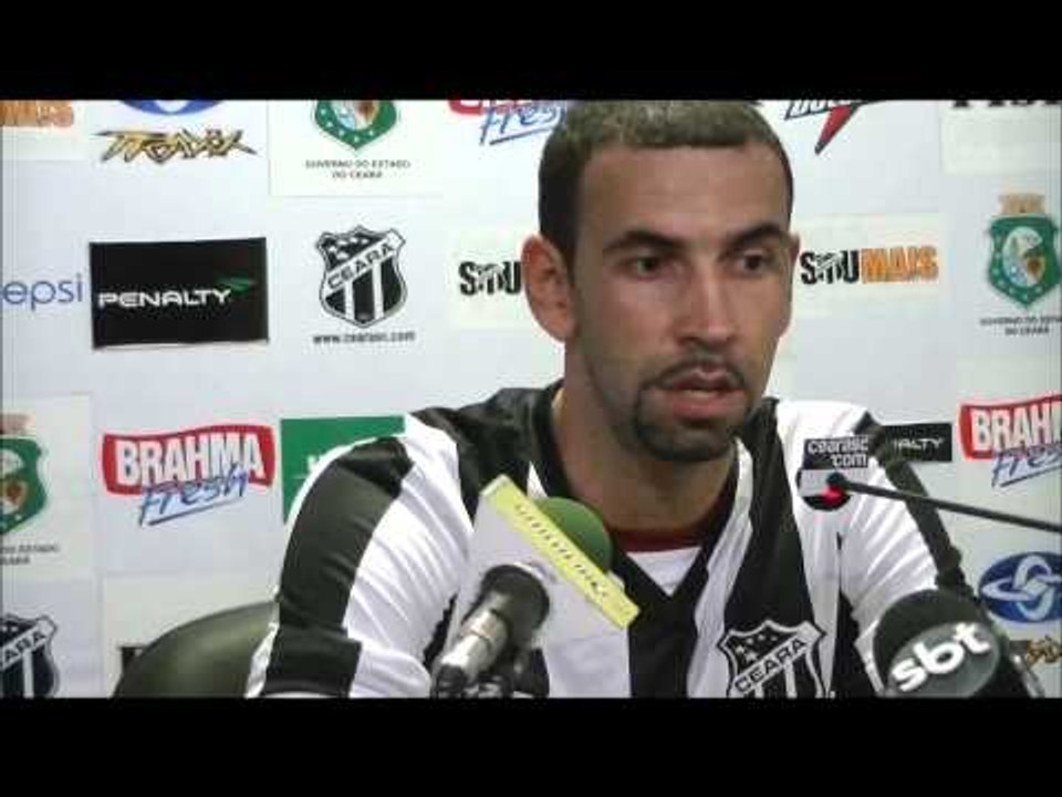 Thiago Matias é apresentado e relata o drama da saída do Santa Cruz à chegada no Ceará