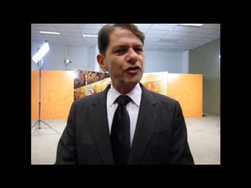 Governador Cid Gomes fala sobre o jogo inaugural do Castelão