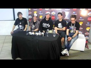 Coletiva do Charlie Brown Jr. no Ceará Music 2012