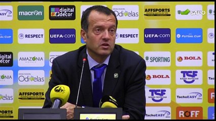 Jesus Velasco: "Nenhuma das equipas foi superior"