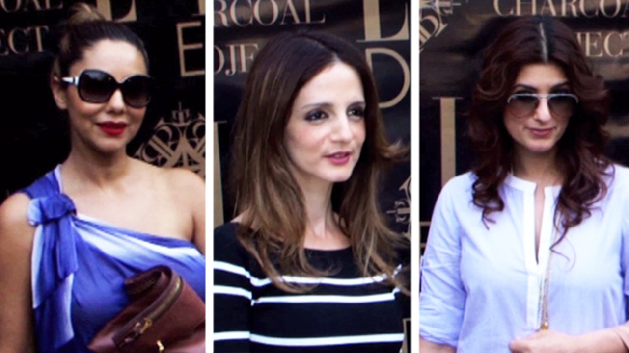 Gauri Khan And Other Celebs At Suzanne Khan's Charcoal Project
