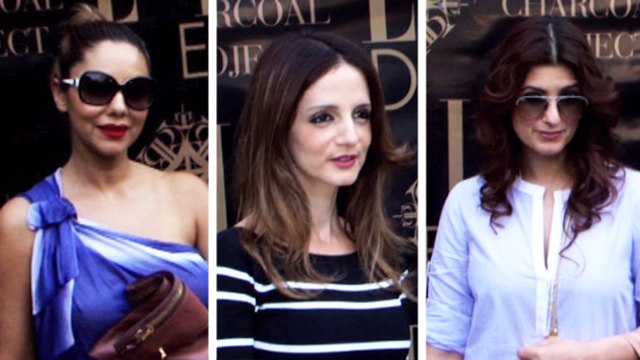 Gauri Khan And Other Celebs At Suzanne Khan's Charcoal Project