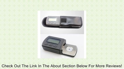 IMAGE Professional Digital Turntable Stylus Force Jewellery Scale Review