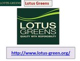 Lotus Greens Residential Flats @ 09650 127 127